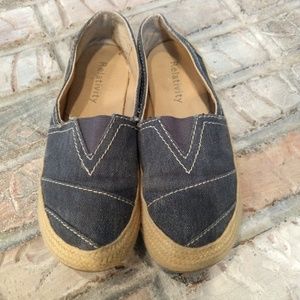 Relativity Denim Casual Flats